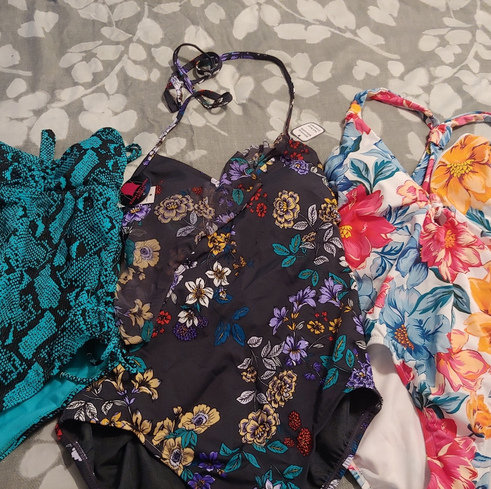 3 bathing suits